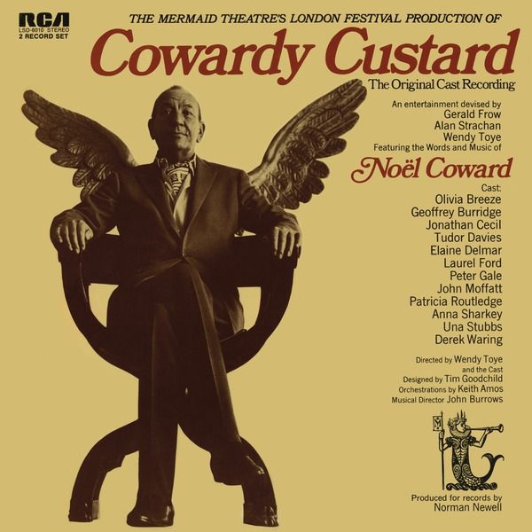 Cowardy Custard - Original Cast Recording Album Cover Art