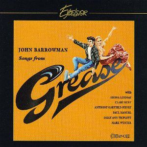 Songs from Grease Album Cover Art - London Studio Cast 