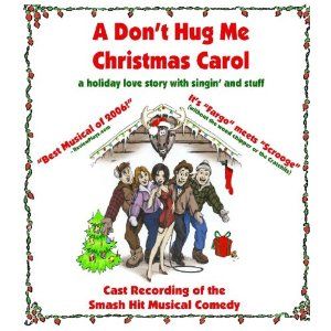 A Don't Hug Me Christmas Carol Album Cover Art