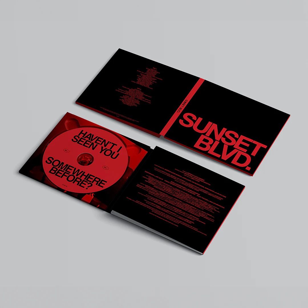 SUNSET BLVD: The Album Album Cover Art