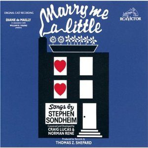 Marry Me A Little Album Cover Art - Original Off-Broadway Cast