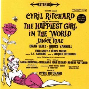 The Happiest Girl in the World Album Cover Art - Original Broadway Cast