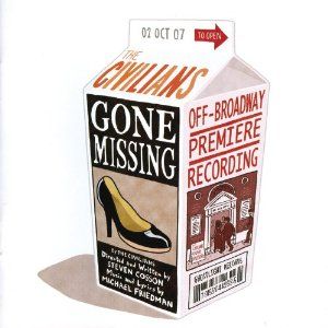 Gone Missing Album Cover Art - Off-Broadway Premiere Recording