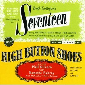 Seventeen & High Button Shoes Album Cover Art - Original Broadway Cast