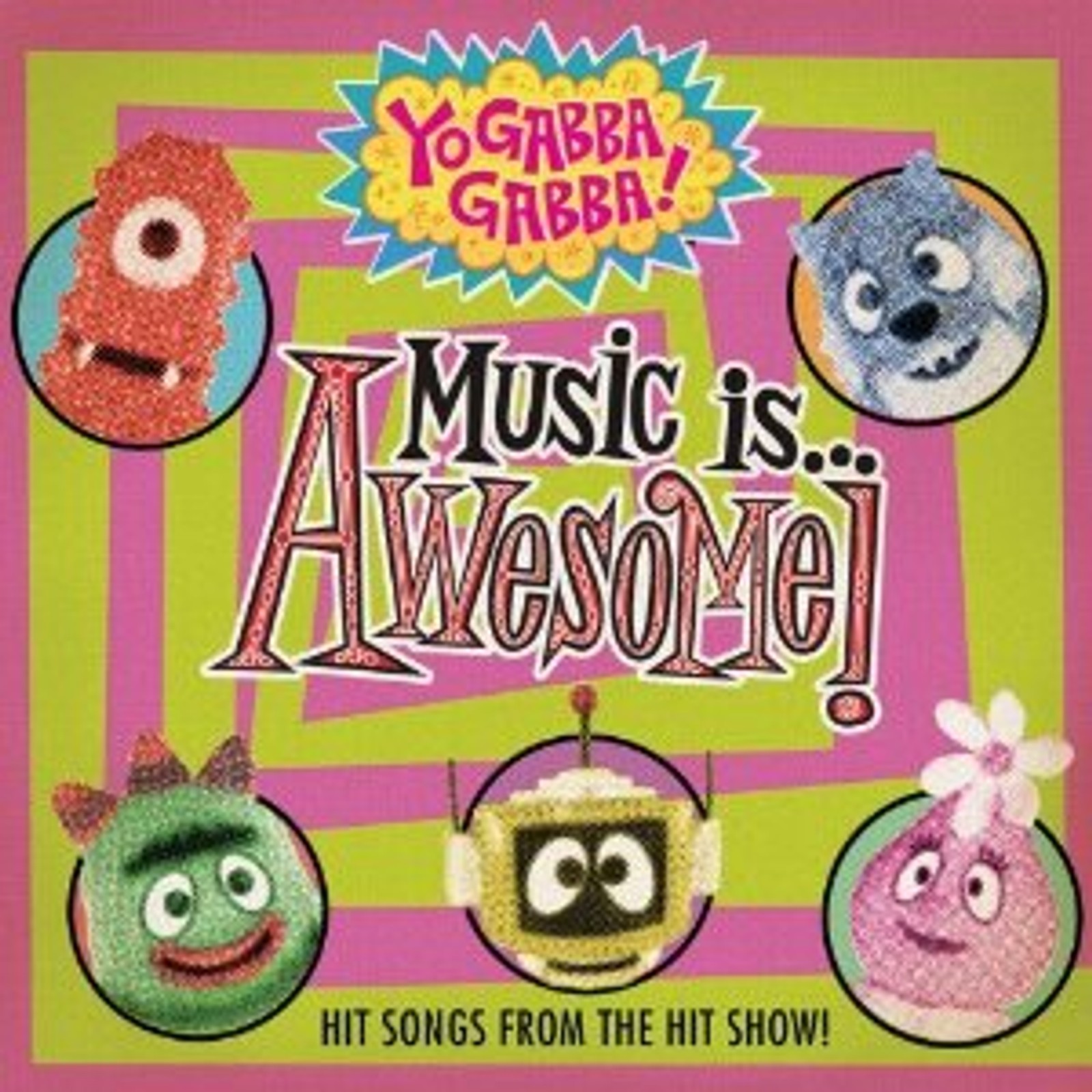 Yo Gabba Gabba Album Cover Art