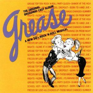 Grease Album Cover Art - Original Broadway Cast Recording