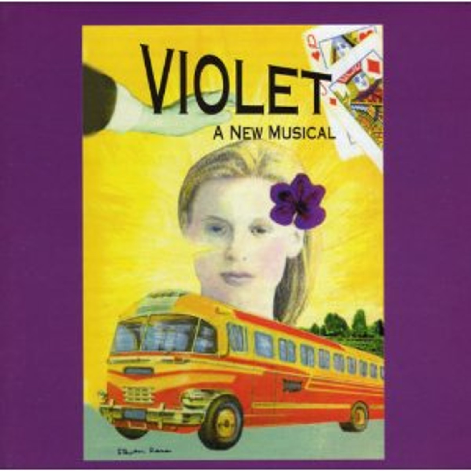 Violet Album Cover Art - Original Off-Broadway Cast