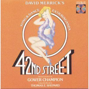 42nd Street Album Cover Art - Original Broadway Cast Recording