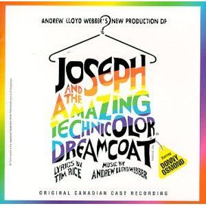 Joseph And The Amazing Technicolor DreamcoatÊ Album Cover Art - Original Canadian Cast Recording