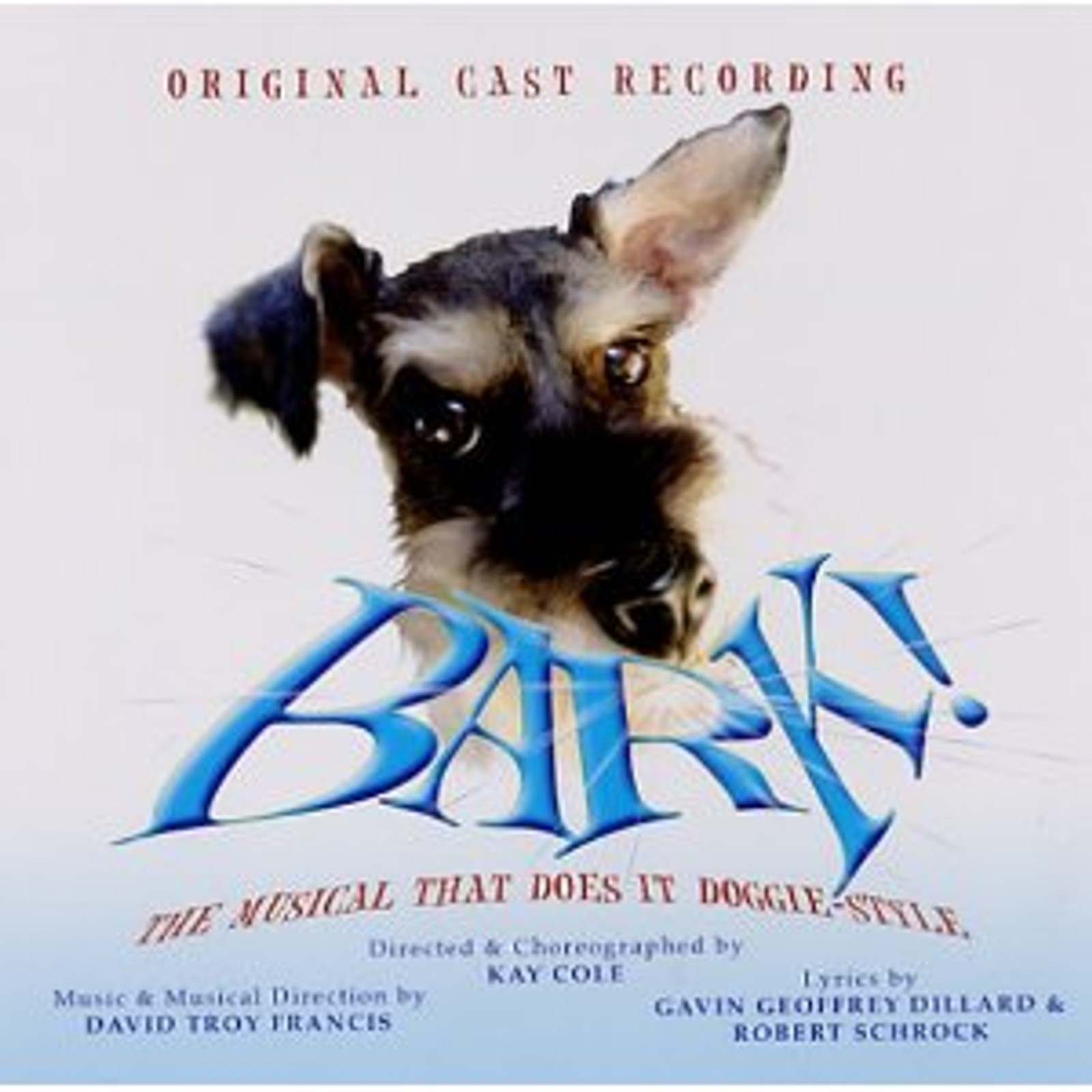 Bark! Album Cover Art - Original Broadway Cast