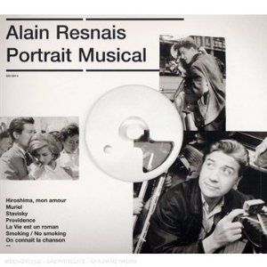 Alain Resnais Portrait Musical Album Cover Art - Alain Resnais 
