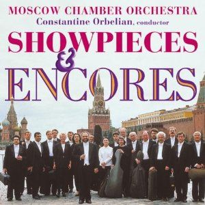 Showpieces & Encores Album Cover Art - Orbelian Moscow Chamber Orchestra 