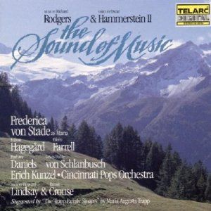 The Sound Of Music Album Cover Art - Studio Cast