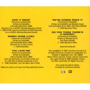 Songs from the Original Motion Picture Soundtrack Little Miss Sunshine Album Cover Art
