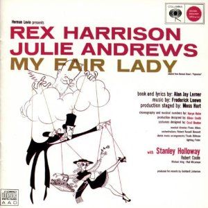My Fair Lady  Album Cover Art - Original Broadway Cast Recording