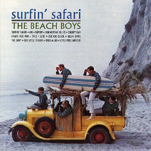 Surfin' Safari Album Cover Art - The Beach Boys