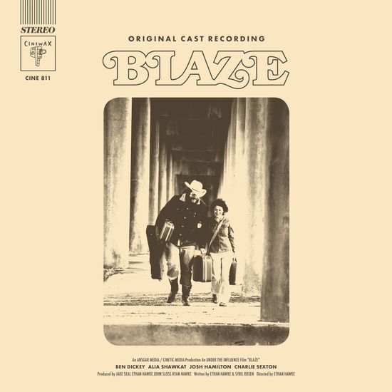 BLAZE Original Cast Recording Album Cover Art