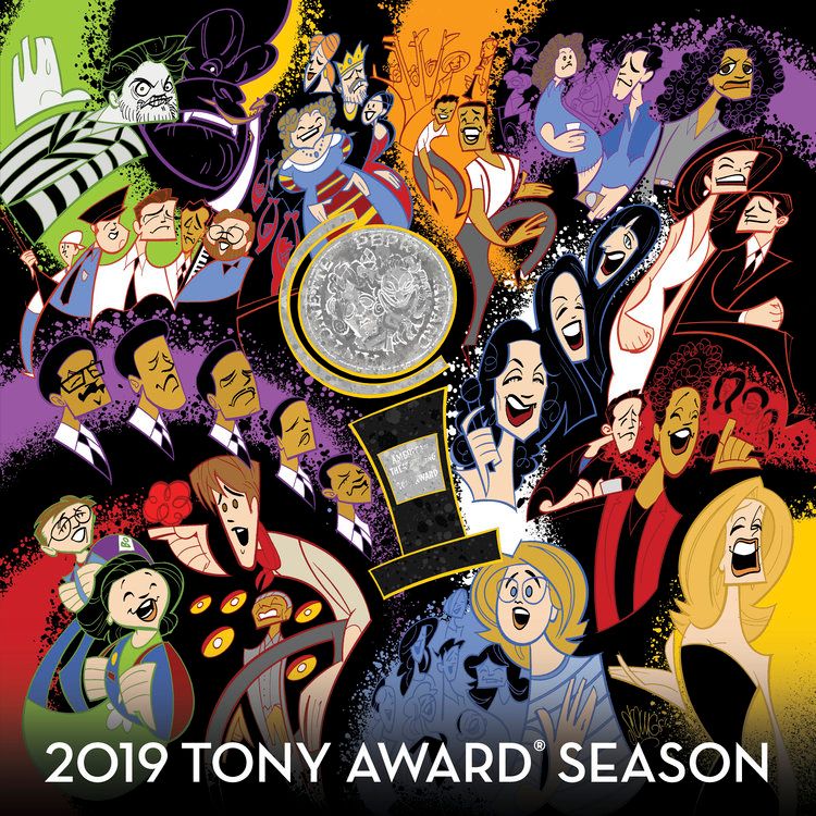2019 Tony Award Season Album Cover Art