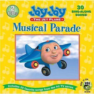 Jay Jay the Jet Plane Musical Parade Album Cover Art