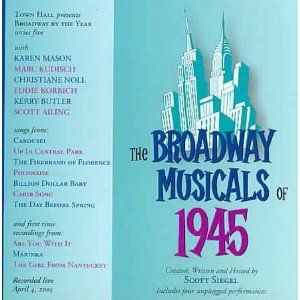 The Broadway Musicals of 1945