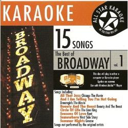 ASK-1551 Broadway Karaoke Vol 1
