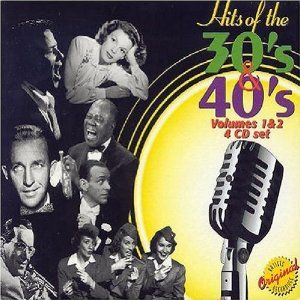 Hits of 30's & 40's 1 & 2 Album Cover Art