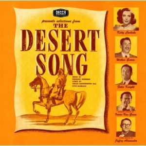 The Desert Song Album Cover Art