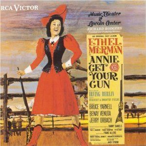 Annie Get Your Gun Album Cover Art - Lincoln Center Cast