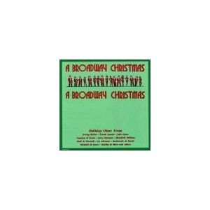 Broadway Christmas Album Cover Art