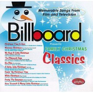 Billboard Family Christmas Classics Album Cover Art