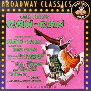 Can-Can Album Cover Art - Original Broadway Cast Recording