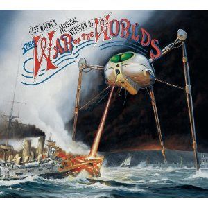 The War Of The Worlds Album Cover Art - Jeff Wayne