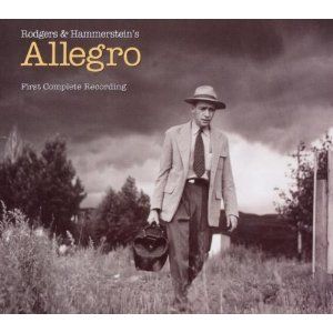 Rodgers and Hammerstein's "Allegro" Album Cover Art - Audra McDonald, Patrick Wilson 