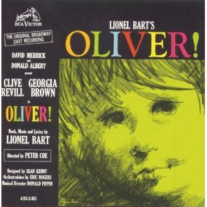 Oliver Album Cover Art - Original Broadway Cast Recording