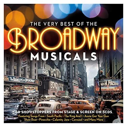 Best Of The Broadway Musicals Album Cover Art