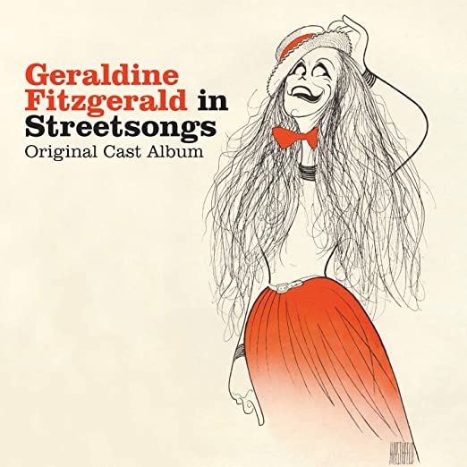 Geraldine Fitzgerald in Streetsongs Album Cover Art