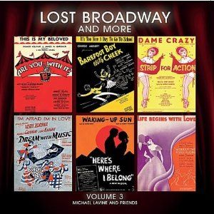 Lost Broadway & More Album Cover Art