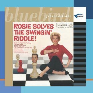 Rosie Solves the Swinging Riddle Album Cover Art - Rosemary Clooney