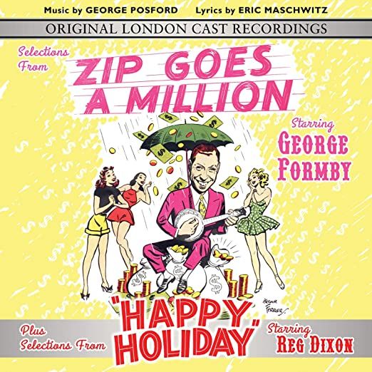 Selections From Zip Goes A Million & Happy Holiday Album Cover Art