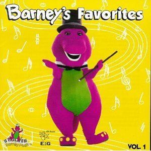 Barney's Favorites Vol. 1 Album Cover Art