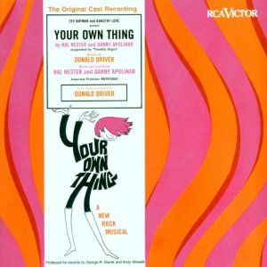 Your Own Thing Album Cover Art - Original 1968 Off-Broadway Cast
