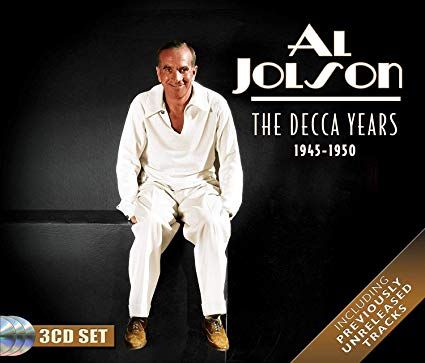 Al Jolson: Decca Years 1945-1950 Album Cover Art