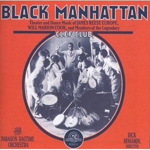 Black Manhattan Album Cover Art - Paragon Ragtime Orchestra