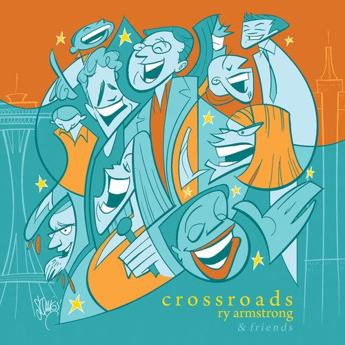 Ry Armstrong & Friends: Crossroads Album Cover Art
