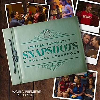 Stephen Schwartz's Snapshots - Musical Scrapbook World Premiere Rec. Album Cover Art