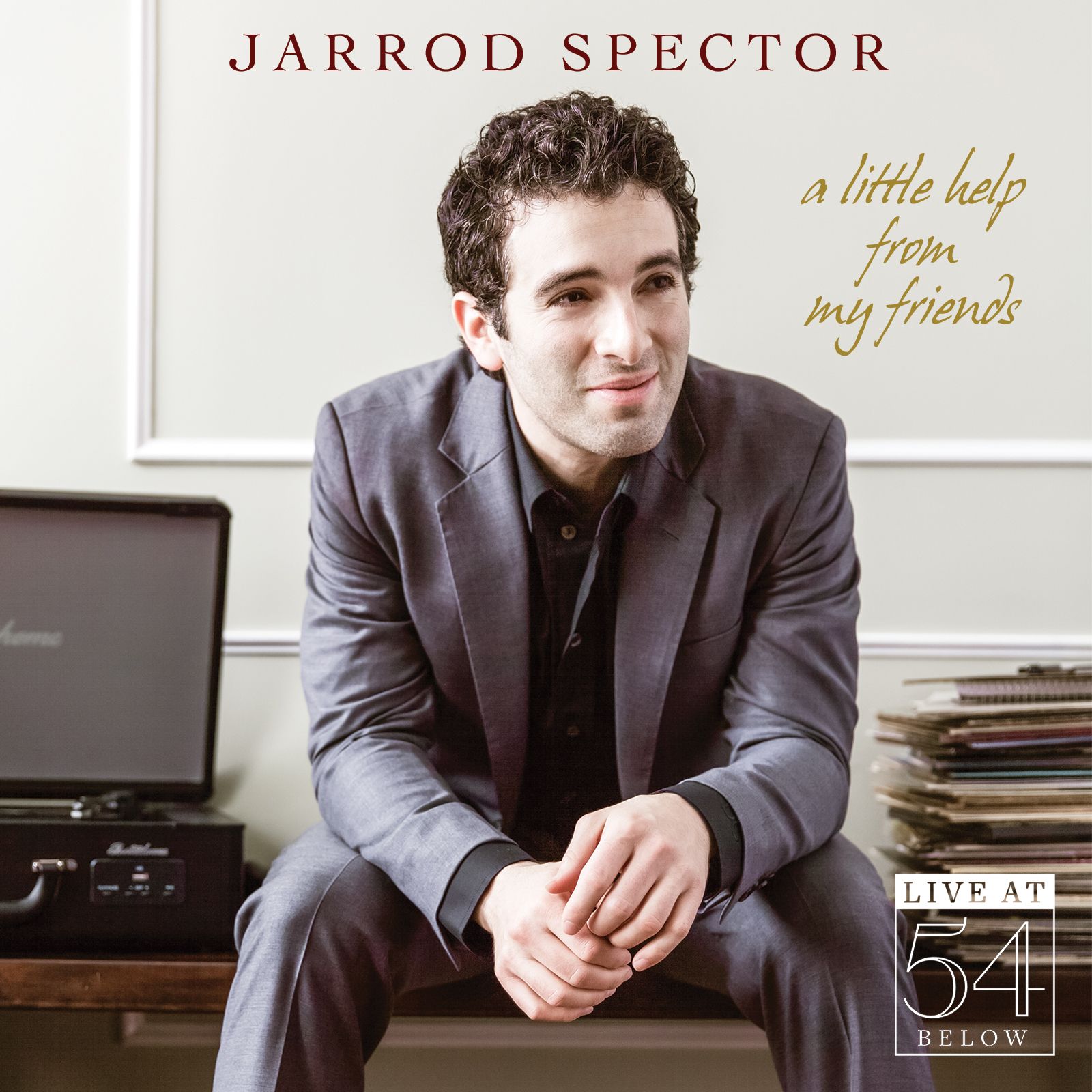 A Little Help From My Friends: Live at 54 BELOW Album Cover Art