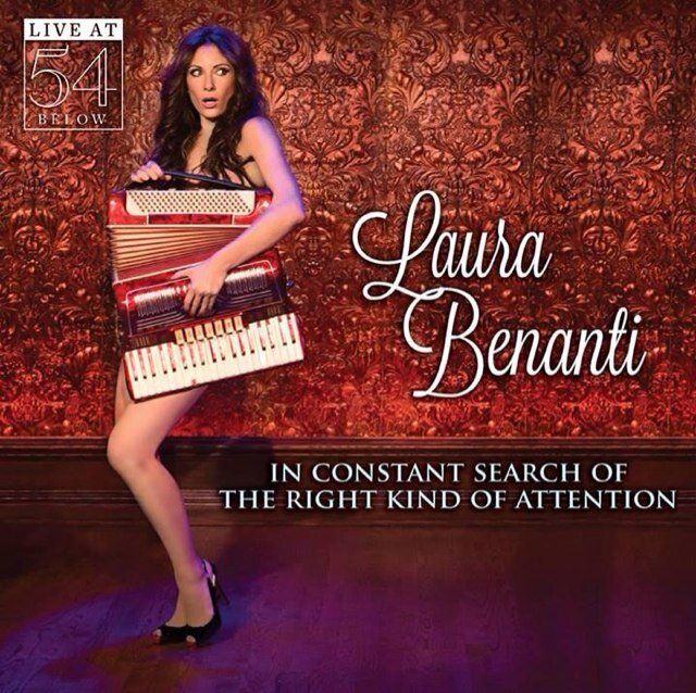 In Constant Search of the Right Kind of Attention: Live at 54 BELOW - Laura Benanti Album Cover Art