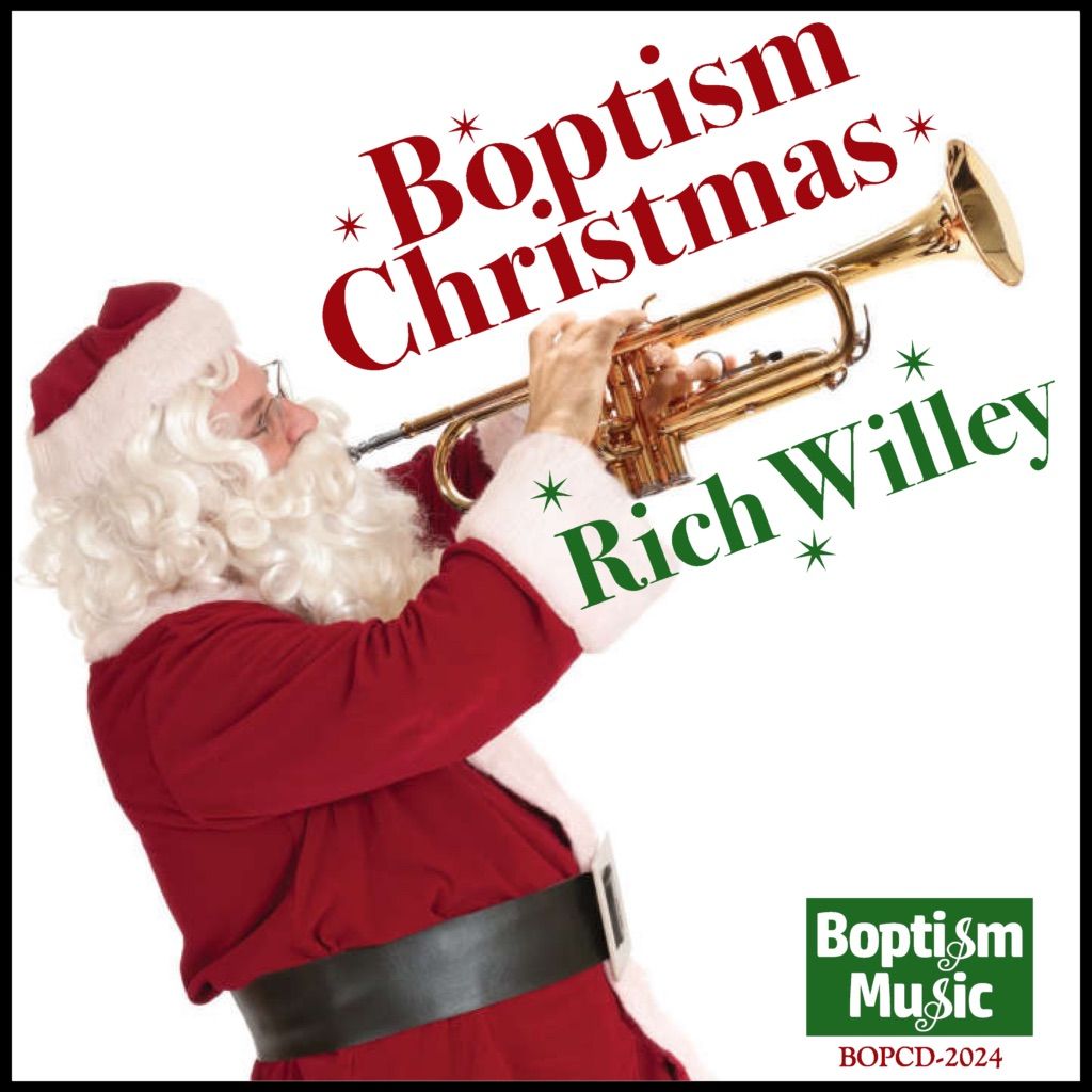 Rich Willey & Band: Boptism Christmas Album Cover Art