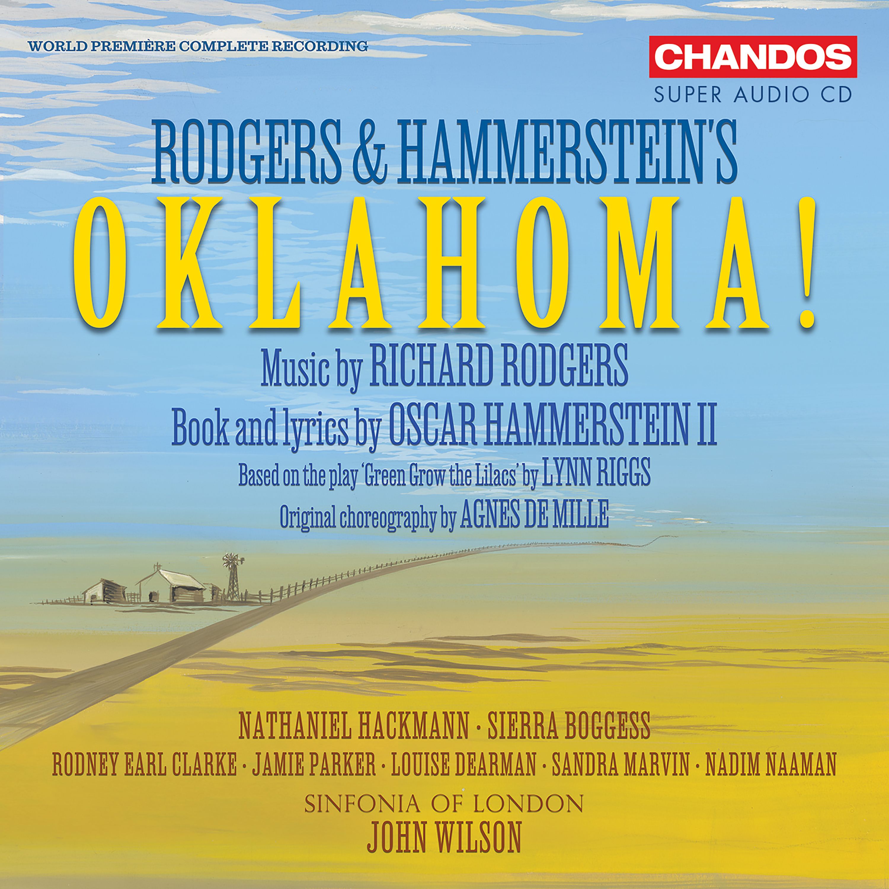 Oklahoma!  Album Cover Art