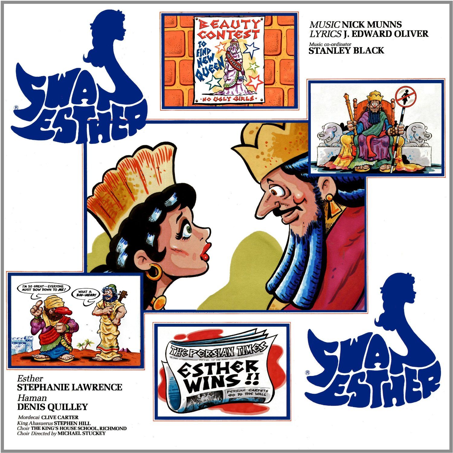 Swan Esther - Original Concept Album Album Cover Art